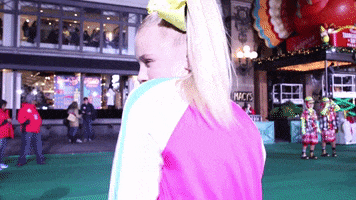 Jojo Siwa Rehearsal GIF by The 94th Annual Macy’s Thanksgiving Day Parade