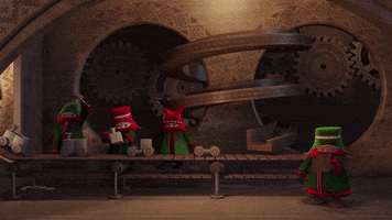 north pole christmas GIF by S4C