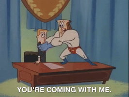 Youre Coming With Me Ren And Stimpy GIF by NickRewind