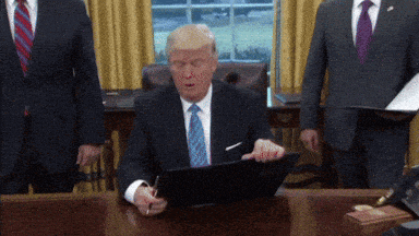 donald trump signing meme generator whereismyvote info giphy downsized medium donald trump signing meme generator whereismyvote info