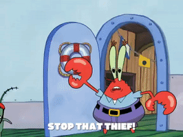Season 8 Thief GIF by SpongeBob SquarePants