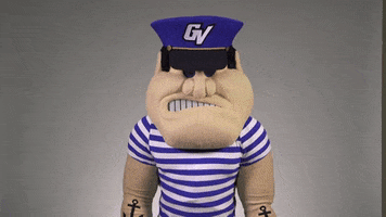 selfie louie the laker GIF by Grand Valley State University