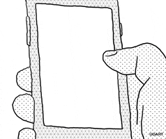 Digital Art Phone GIF by Vibeke Bertelsen (Udart)