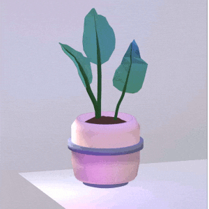 rubber plant GIF by nullbody