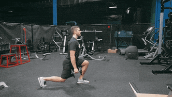 Dumbell Lunge GIFs - Get the best GIF on GIPHY