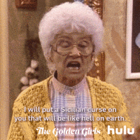 angry golden girls GIF by HULU