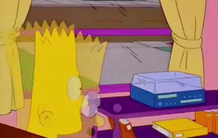 existential bart simpson GIF