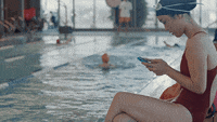 excited swim GIF by Twitter