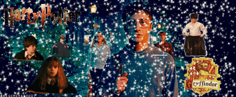 ProudGryffindor wow crazy sparkle harry potter GIF