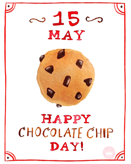 May Chocolate Chip GIF by Hallmark Gold Crown