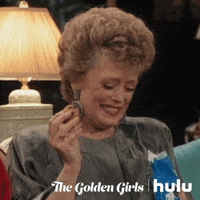 Excited Golden Girls GIF by HULU