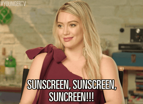 tv land sunscreen GIF by YoungerTV
