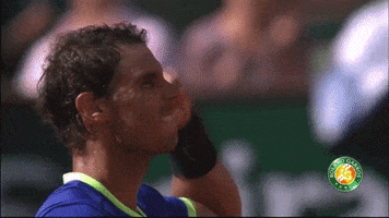 Rafael Nadal Fist Pump GIF by Tennis Channel