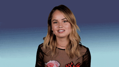 Giphy - Mind Blown GIF by Debby Ryan