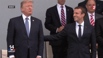 donald trump friends GIF by franceinfo