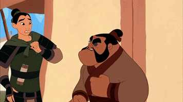 ales hello rude mulan GIF