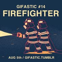 GIFASTIC animation fire artists on tumblr students GIF