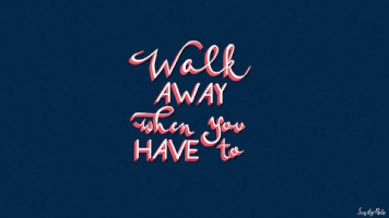 design walk away GIF by Adventures Once Had
