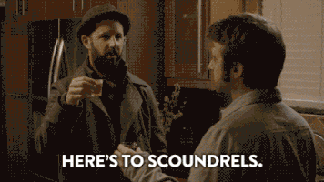 comedy central scoundrels GIF by Drunk History