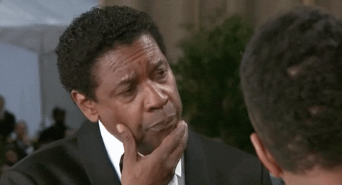Ponder Denzel Washington GIF by Entertainment Tonight - Find & Share on GIPHY