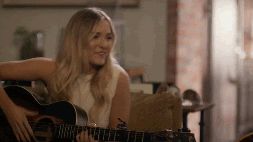 high five maisy stella GIF by Nashville on CMT
