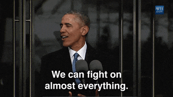 barack obama fight GIF by Obama