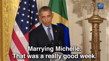 marry barack and michelle GIF by Obama