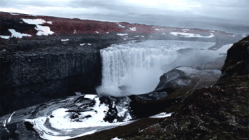 arthurbourdot island waterfall elisa ritter GIF