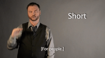 Sign Language Short People GIF by Sign with Robert