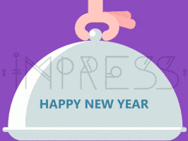 impress animation party christmas celebration GIF