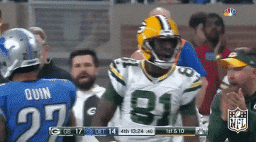 Stare Down Green Bay Packers GIF by NFL