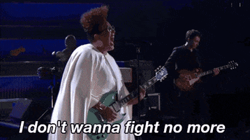 I Dont Wanna Fight No More Alabama Shakes Gif By Recording Academy Grammys Find Share On Giphy