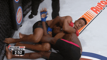 submission tap out GIF by Bellator