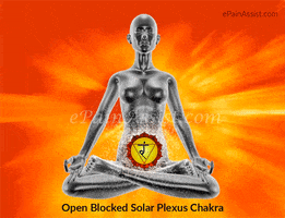 ways to open blocked solar plexus chakra GIF by ePainAssist