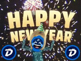 Happy New Year Bitcoin GIF by DigiByte Memes