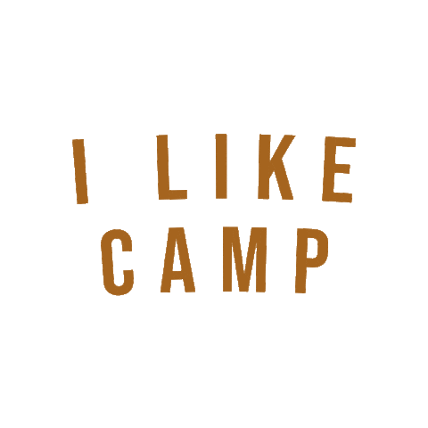 Fugecamps I Like Camp Sticker by LifeWay FUGE Camps