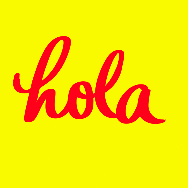 Spanish Hello GIF by DenyseÂ®