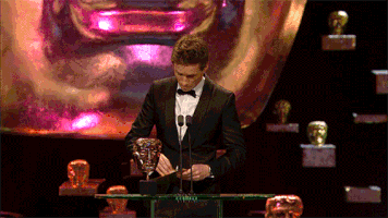 eddie redmayne awards GIF by BAFTA