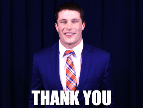 carolina panthers thank you GIF by NFL