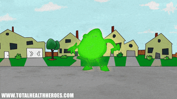 Excited Party GIF by Total Health Heroes
