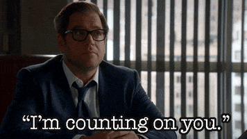 bull counting on you GIF by CBS