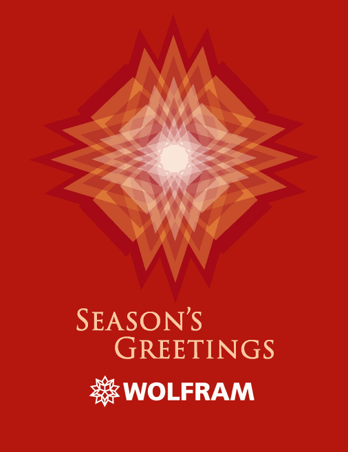 Animation Holiday Card GIF by Wolfram Research