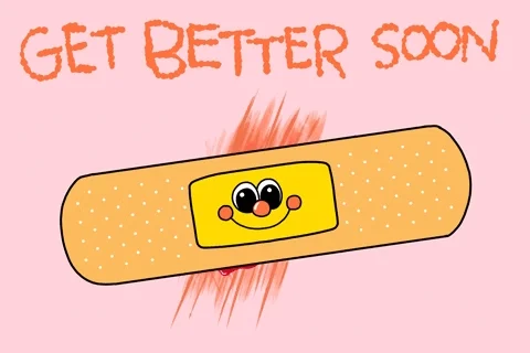 Feel Better Get Well Soon GIF by GIPHY Studios Originals