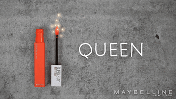 queen makeup GIF by Maybelline