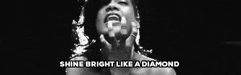 Shine Bright Like A Diamond Diamonds Music Video GIF by Rihanna - Find ...