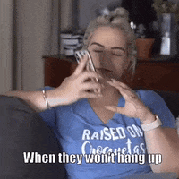 Hang Up Reaction GIF by Martha of Miami