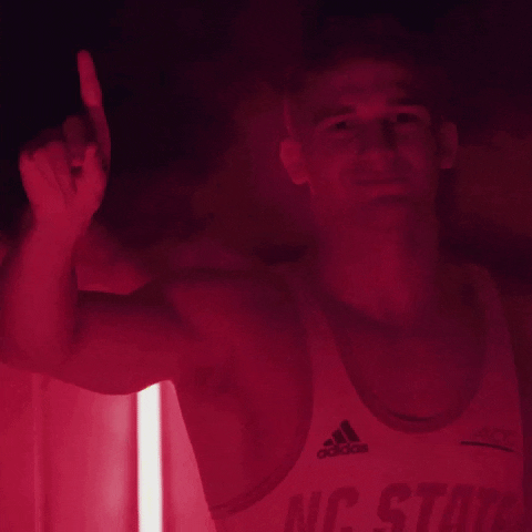 Wrestling GIF by NC State Athletics