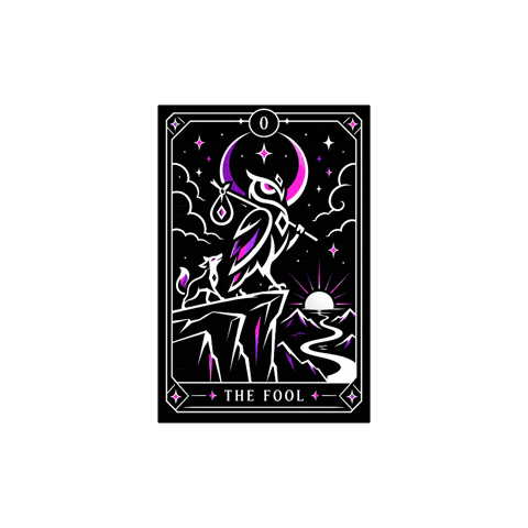 The Fool Magic Sticker