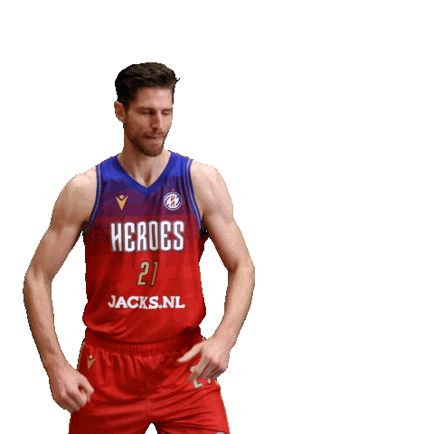 Basketball Celebration Sticker by Heroes Den Bosch