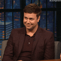 seth meyers smile GIF by Late Night with Seth Meyers